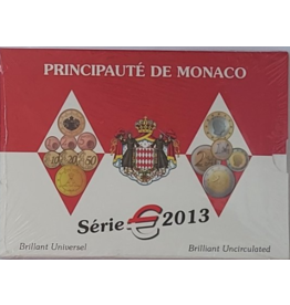 merkloos Monaco jaarset 2013 compleet UNC