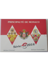 merkloos Monaco jaarset 2014 UNC