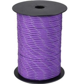 Allesvoordeliger Paracord 4 mm  reflecterend paars 5 meter