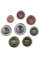 merkloos Year's serie euro coins 2004 Duitsland A - UNC