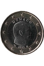 merkloos Monaco 2 euro munt UNC diverse jaren - Copy