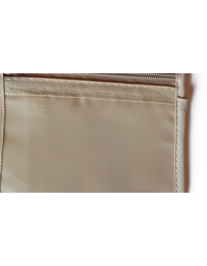 Camp4Charity Camp4Charity Invisible wallet / pocket - money pouch - money pouch - 135 x 185 mm - sand color