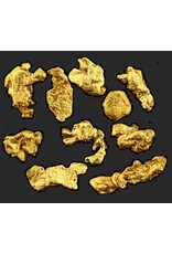 merkloos 6 goud nuggets gevonden in Australië 0,51 gram