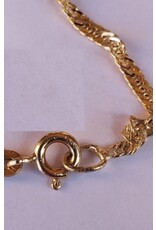 merkloos 14 carat gold chain 40 cm