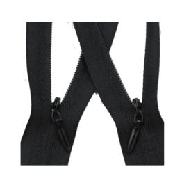 Create  Concealed zipper 50 cm - 1 pc. -black