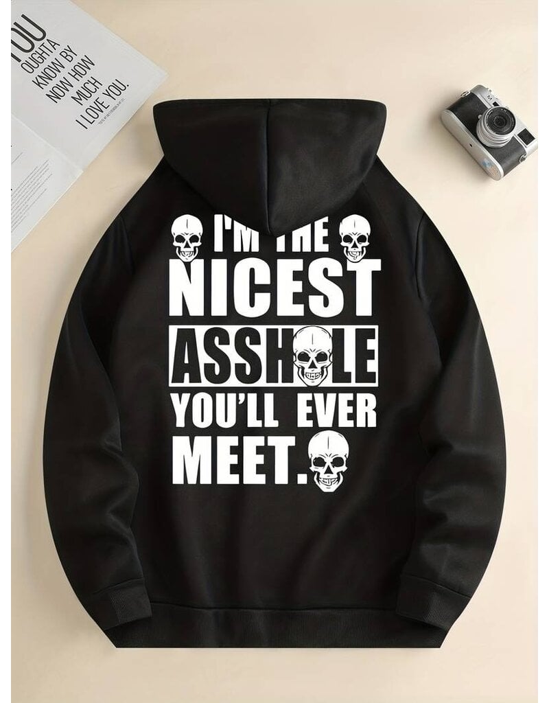 merkloos Hoody Nicest Asshole