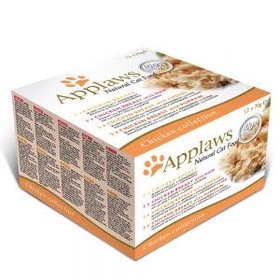 Applaws blik Cat Chicken Selection 12 x 70 gr.