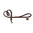 Beeztees Leren looplijn Active Zwart 130 cm x 17 mm