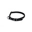 Beeztees Beeztees leren halsband Djenga. Zwart. 45 cm.