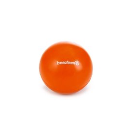 rubber bal massief, oranje 7,5 cm