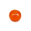 Beeztees rubber bal massief, oranje 7,5 cm