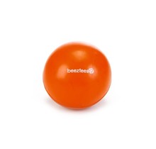 rubber bal massief, oranje 9 cm