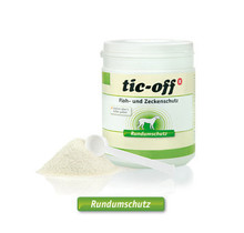 Tic-off, teken en vlooien bescherming poeder, 140 gr.