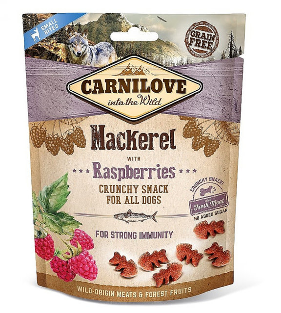 Crunchy Snack Mackerel with Raspberries 200 gram