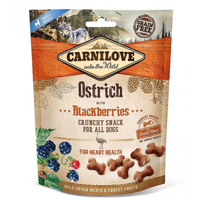 Crunchy Snack Ostrich with Blackberries 200 gram