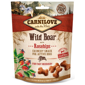 Crunchy Snack Wild Boar with Rosehips 200 gram
