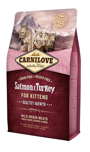 Salmon & Turkey Kitten 400 gr