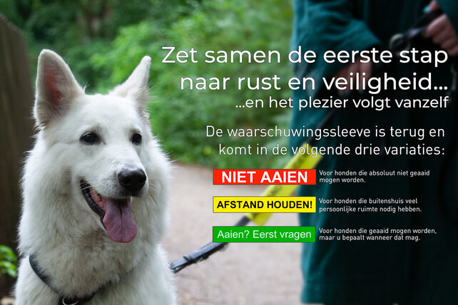 Medium groene waarschuwingssleeve