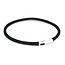 Beeztees Lichtbuis Halsband Zwart 70x10 cm