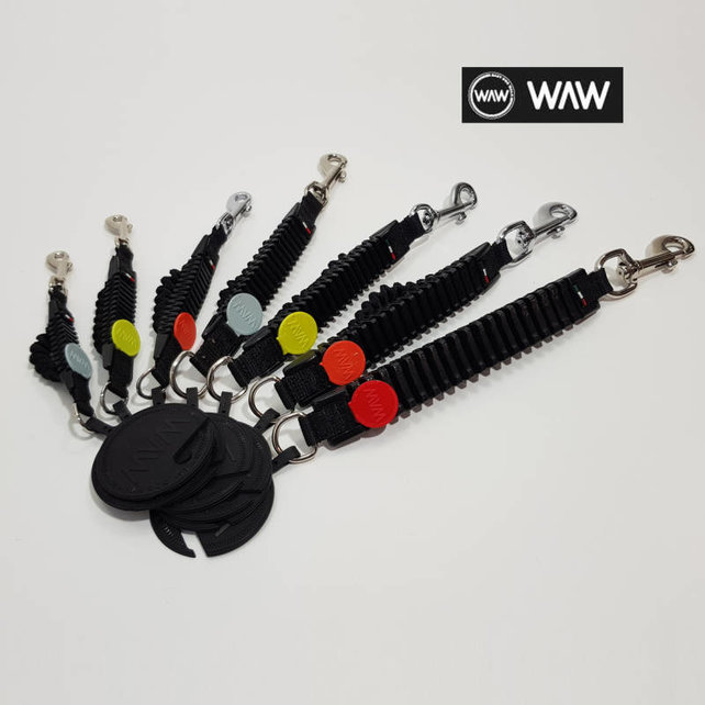 WAW Easy Walk Shockabsorber Zwart M 11-15kg