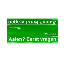 Grote groene waarschuwingssleeve