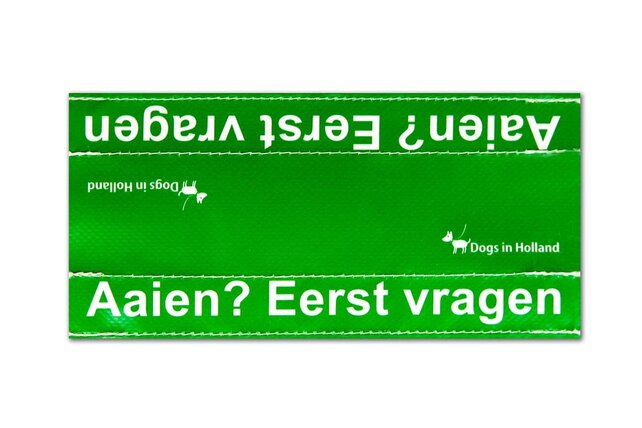 Medium groene waarschuwingssleeve