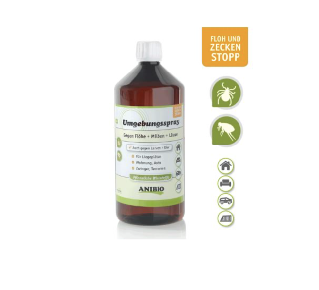 Omgevingsspray 1000 ml (navulling)