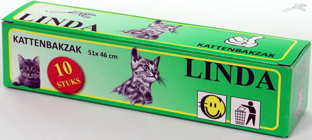 Kattenbakzak 51x46 cm (10st.) Kattenbakzak 51x46 cm (10st.)