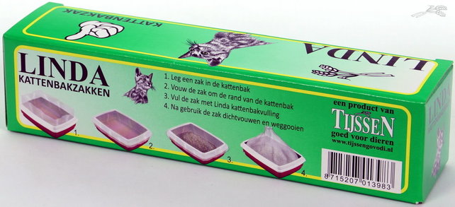 Kattenbakzak 51x46 cm (10st.) Kattenbakzak 51x46 cm (10st.)