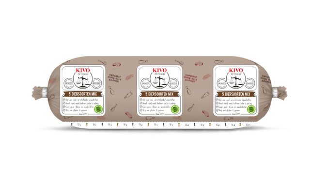 5 Diersoorten Mix 1000 gram 5 Diersoorten Mix 1000 gram