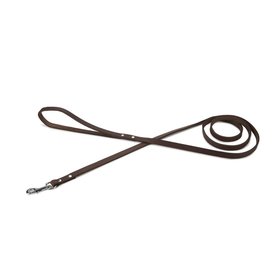 Hondenriem Geniet Bruin 200 cm - 20 mm