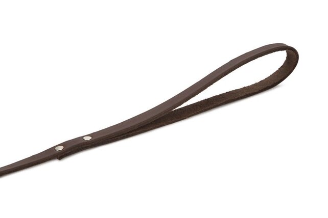 Hondenriem Geniet Bruin 200 cm - 20 mm