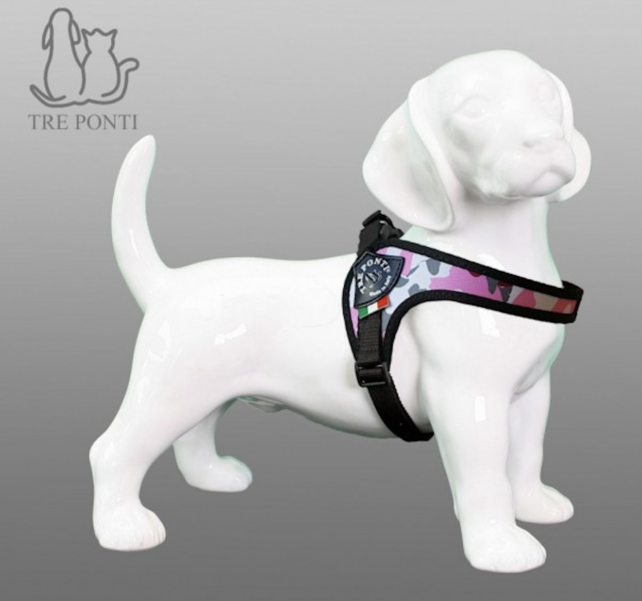 Fibbia Verstelbaar Camou Roze 4-5kg