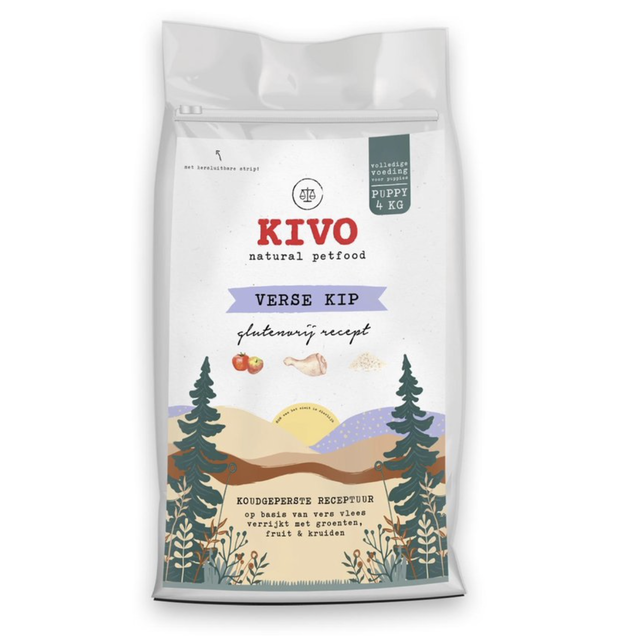 Puppy Brok Verse Kip Graanvrij 4 Kg