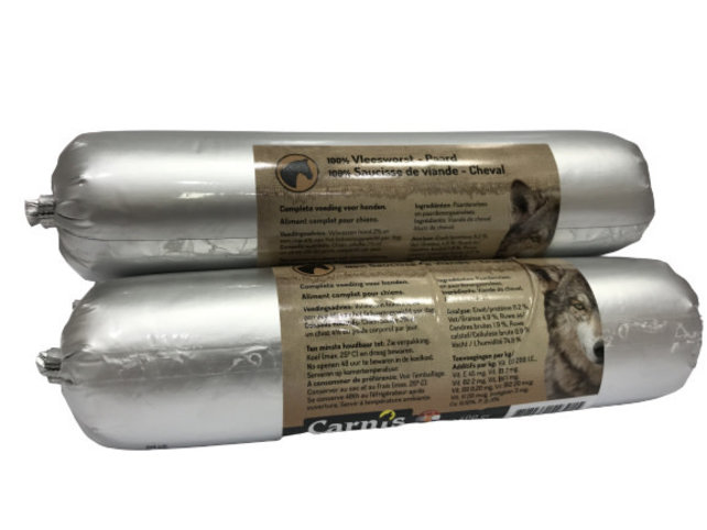 Houdbare vleesworst 100% Paard 200gr