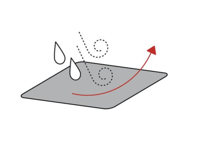 Winterjas Rood ruglengte 40cm