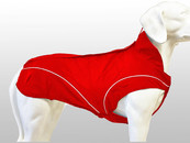 Winterjas Rood ruglengte 30cm