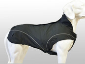 Regenjas Zwart ruglengte 45cm