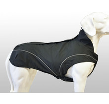 Winterjas Zwart ruglengte 50 cm