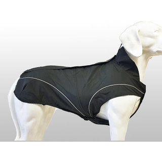 Winterjas Zwart ruglengte 60 cm