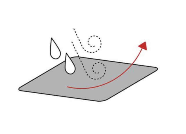 Winterjas Zwart ruglengte 30 cm