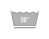 Winterjas Rood ruglengte 60cm