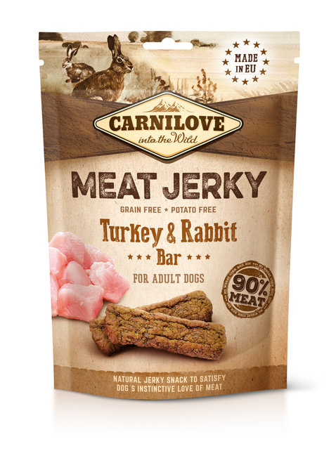Meat Jerky Turkey & Rabbit Bar