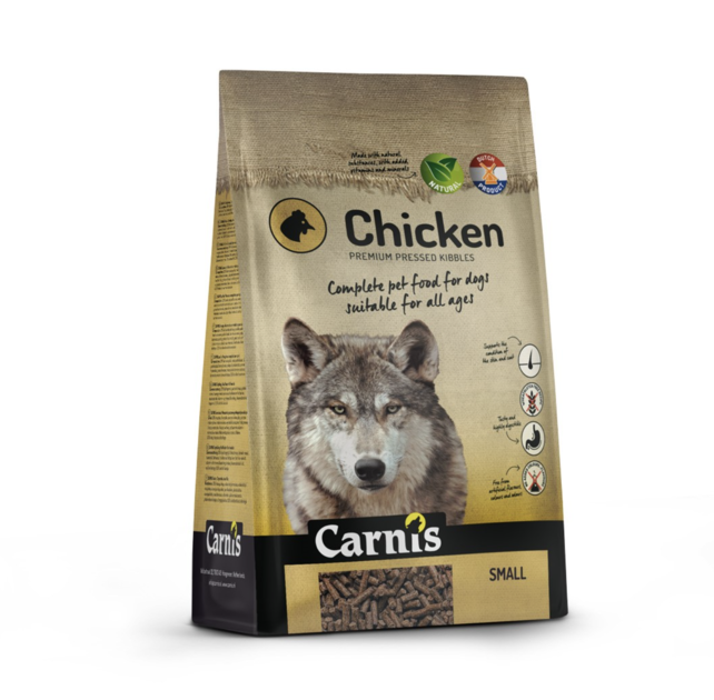 Droogvoeding geperst kip small 12,5kg