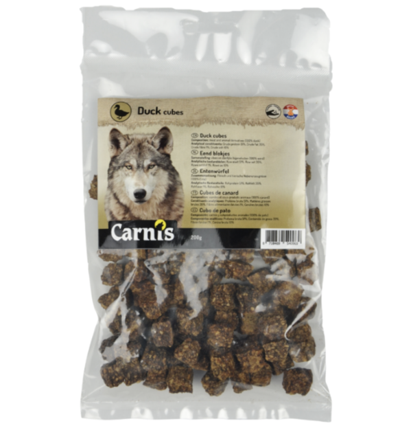 Vleesblokjes Eend 200 gram