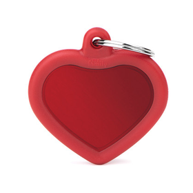 Penning Red Heart Alu Red Rubber