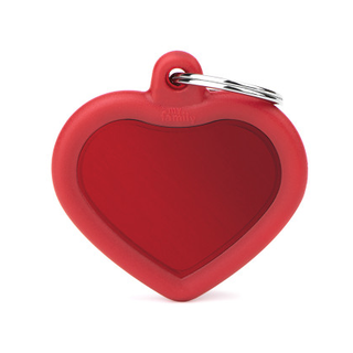 Penning Red Heart Alu Red Rubber