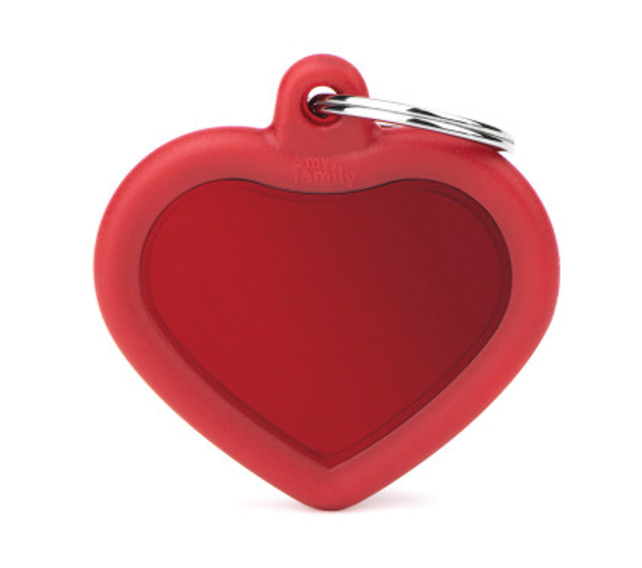 Penning Red Heart Alu Red Rubber