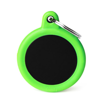 Penning Black Circle Alu Green Rubber