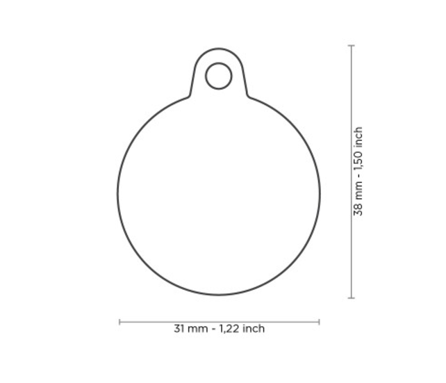 Penning Red Circle Alu Red Rubber Penning Red Circle Alu Red Rubber
